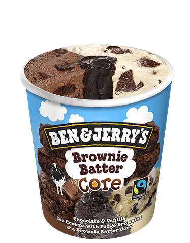 Ben and jerry's brownie batter core discount